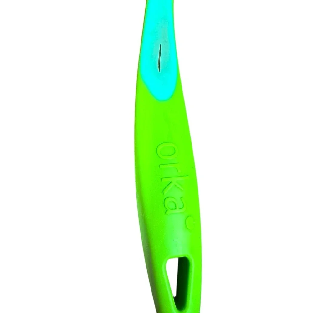Orka Luka Slotted Spatula Flipper Green 4